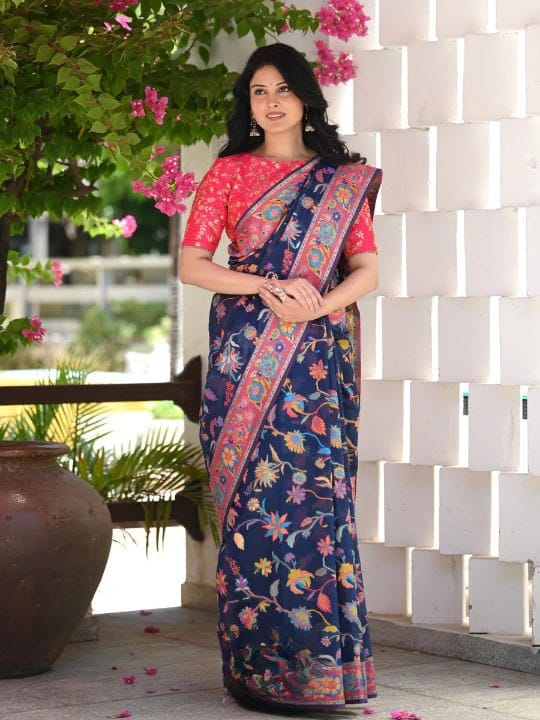 Ddf501 Banarasi Soft Silk Designer Saree Catalogue
